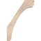 Ekena Millwork 5 1/2"W x 24"D x 36"H Legacy Smooth Knee Brace, Douglas Fir BRC06X24X36LEC00SDF - alternate 3